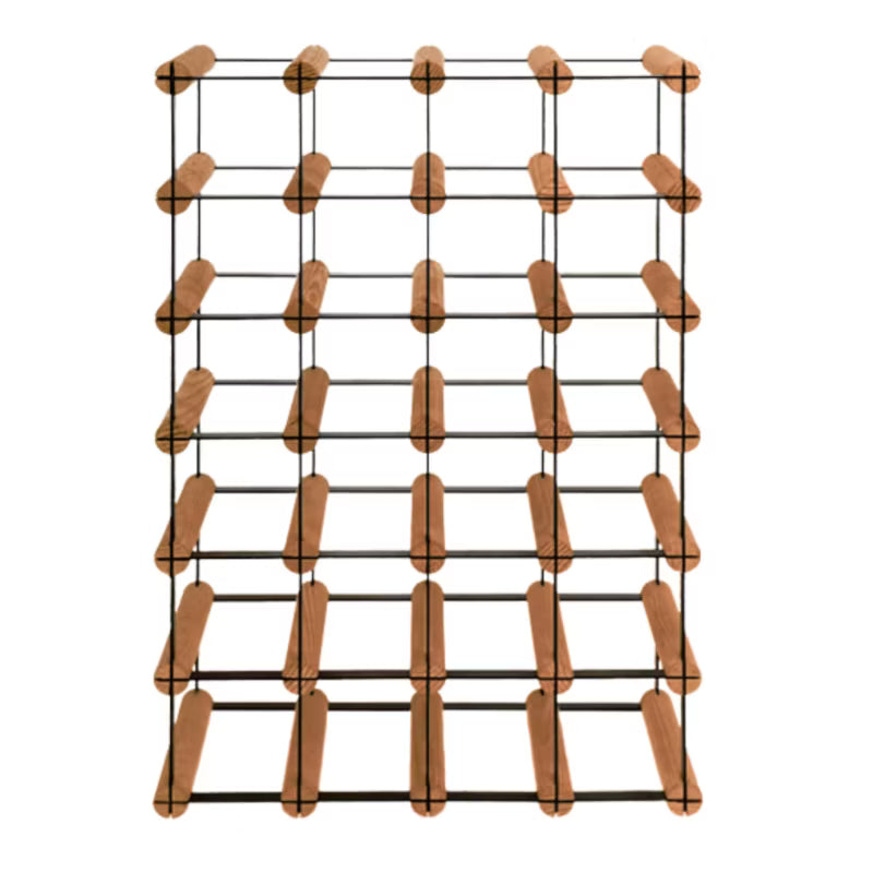 Vinreol 42,5x24,5x62,5 cm Brun Træ 24 Flasker