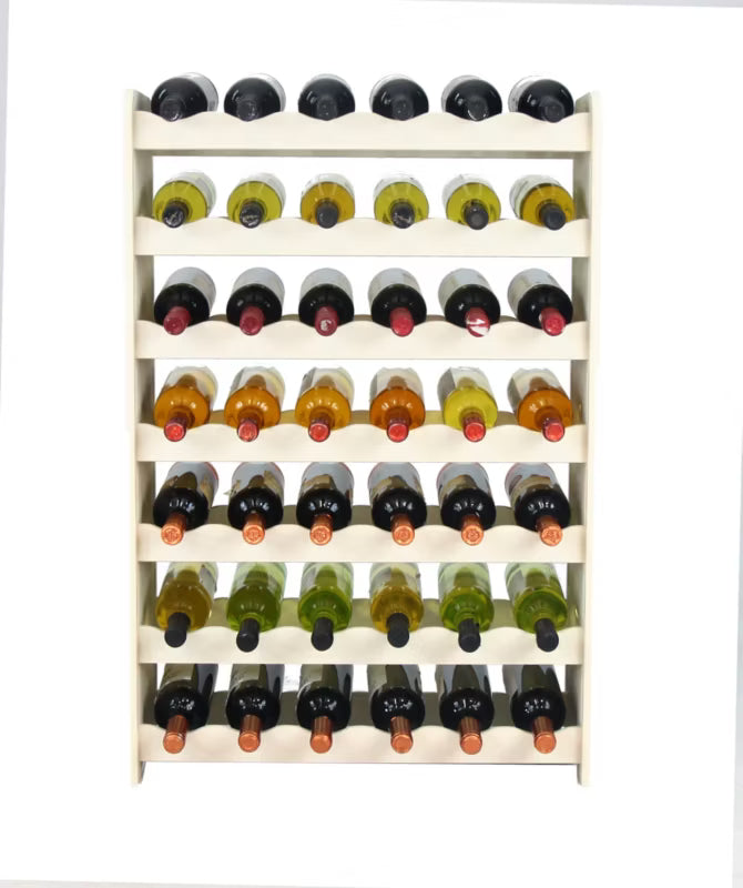 Vinreol 42 Flasker Hvid