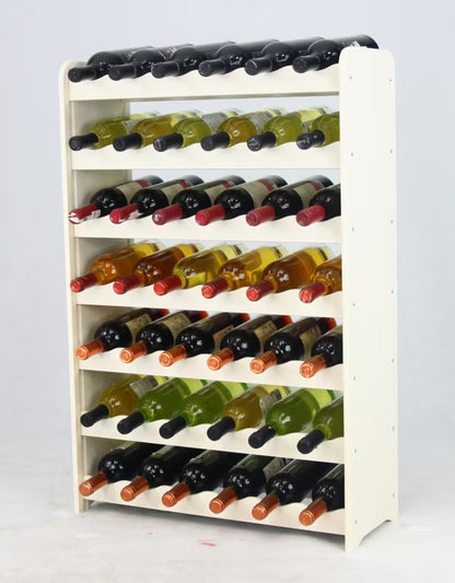 Vinreol 42 Flasker Hvid