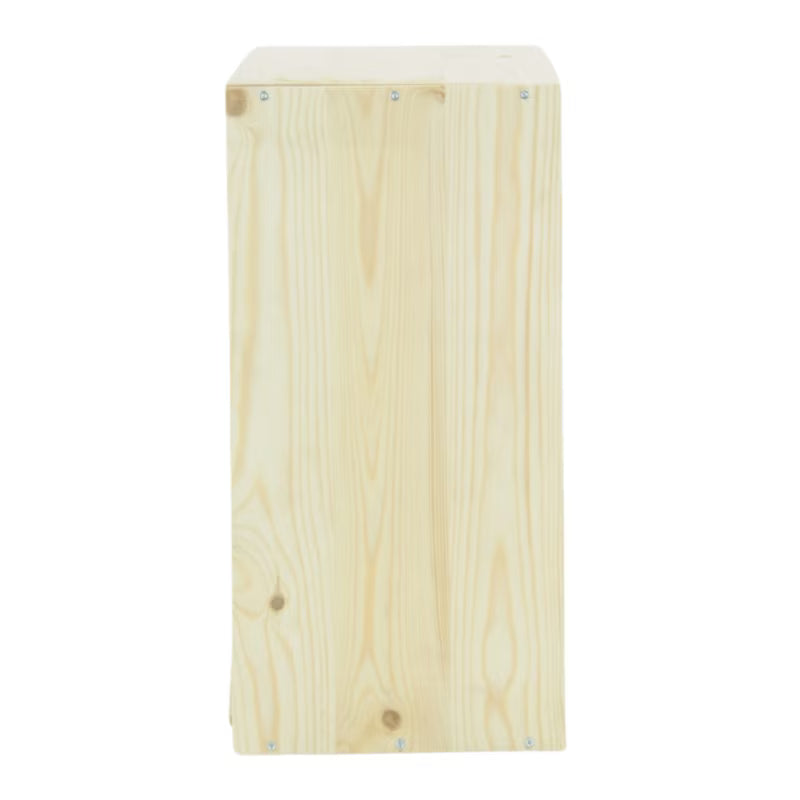 Vinreol 50x50 cm 24 Flasker Fyrretræ Natur