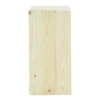 Vinreol 50x50 cm 24 Flasker Fyrretræ Natur