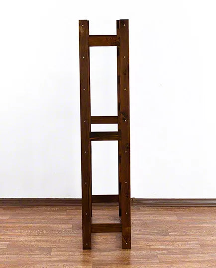 Vinreol 56 Flasker 118x72x25 cm Brun Fyrretræ