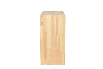 Vinreol 60x60 cm Fyrretræ Natur