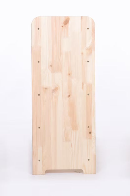 Vinreol 63x25x62 cm Træ Natur til 24 Flasker