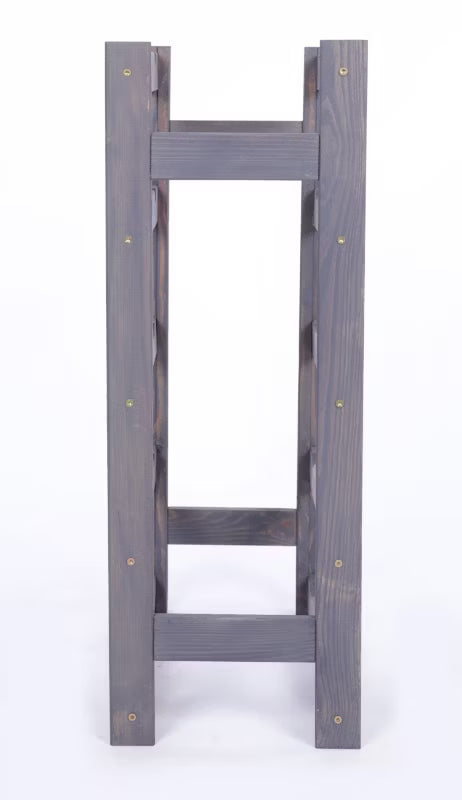 Vinreol 70x43x25 cm Grå til 20 Flasker