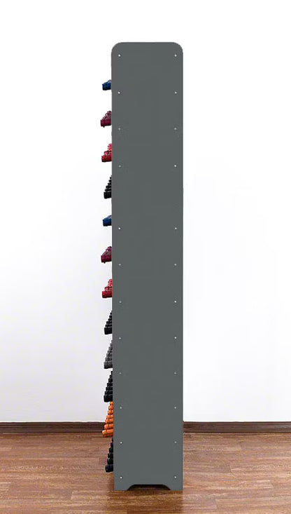 Vinreol 77 Flasker 72,2x158,9 cm Hvid
