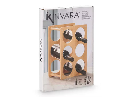 Vinreol Bambus 35x24x4 cm Natur