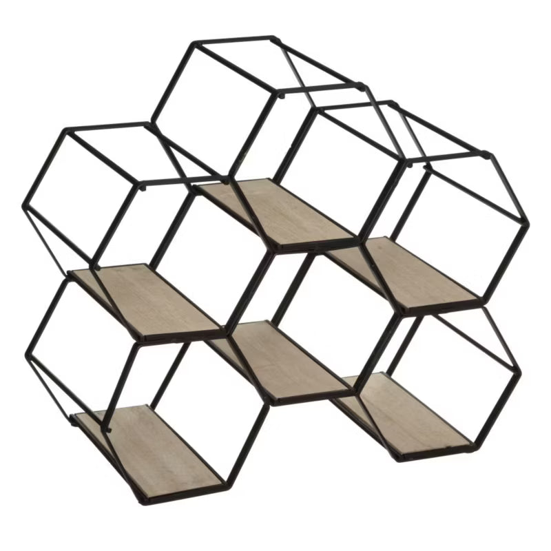 Vinreol Bikage 29x25 cm Sort Metal