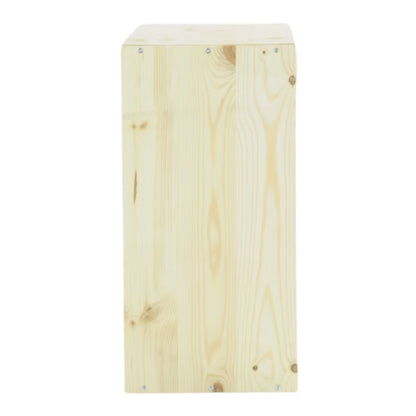 Vinreol Fyrretræ 50x50x25 cm 24 Flasker Natur