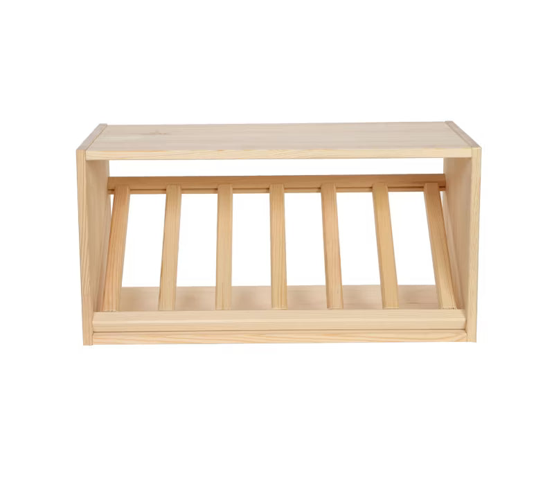 Vinreol Modulær 60x30 cm Fyrretræ Natur