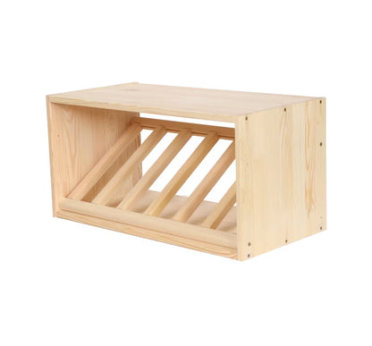 Vinreol Modulær 60x30 cm Fyrretræ Natur