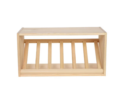 Vinreol Modulær 60x30 cm Fyrretræ Natur