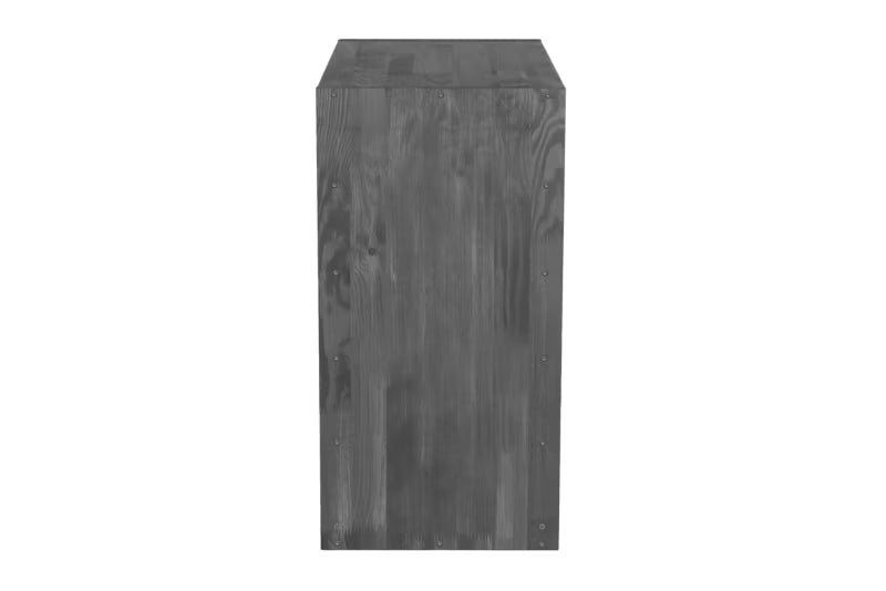Vinreol Modulær 60x60 cm Grå til 30 Flasker