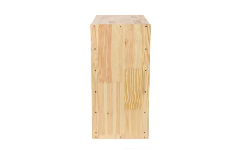 Vinreol Modulær 60x60 cm Natur Fyrretræ