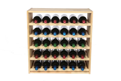 Vinreol Modulær 60x60 cm Natur Fyrretræ