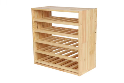 Vinreol Modulær 60x60 cm Natur Fyrretræ