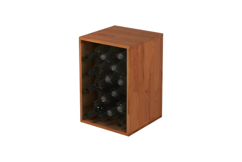 Vinreol Modulær 45x30x30 cm Mørkebrun