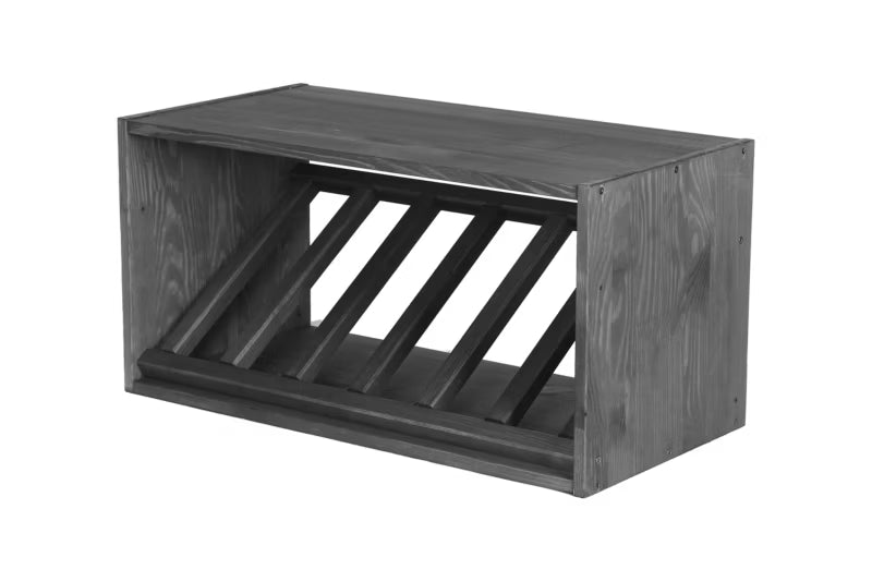 Vinreol Modulopbygget 60x30 cm Grå