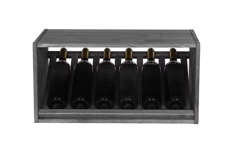Vinreol Modulopbygget 60x30 cm Grå