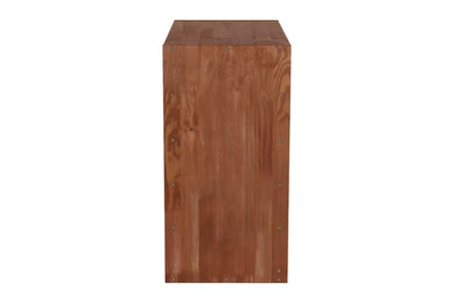 Vinreol Modulopbygget 60x60 cm Brun Fyrretræ