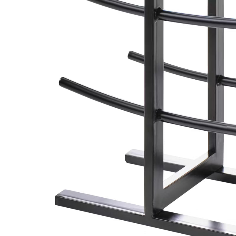 Vinreol Monaghan 30x15x40 cm Sort Metal