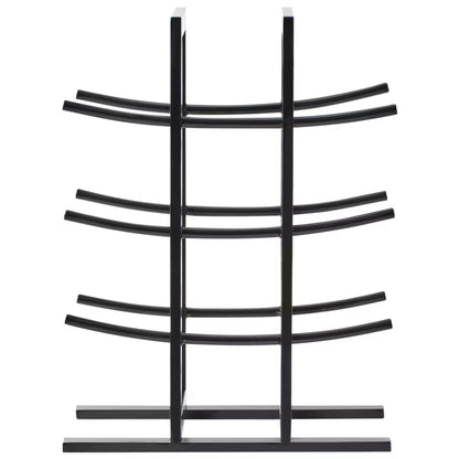 Vinreol Monaghan 30x15x40 cm Sort Metal