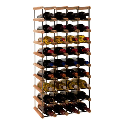 Vinreol RW-8 42,5x24,5x92,5 cm Brun Træ 36 Flasker
