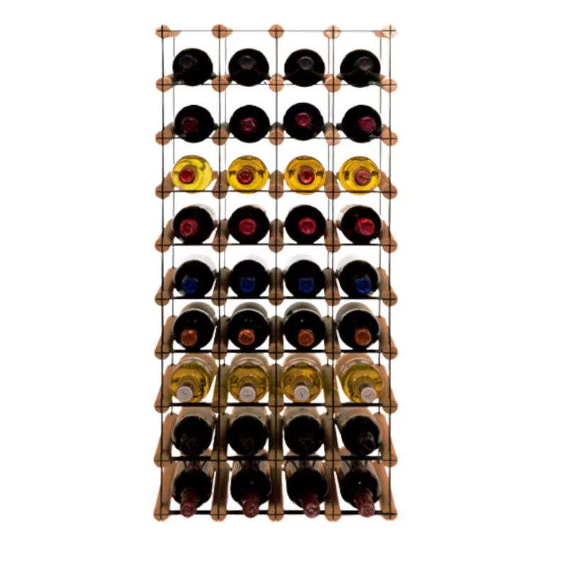 Vinreol RW-8 42,5x24,5x92,5 cm Brun Træ 36 Flasker
