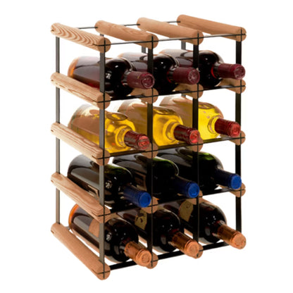 Vinreol RW-8 til 12 Flasker 32,5x24,5x42,5 cm Brun