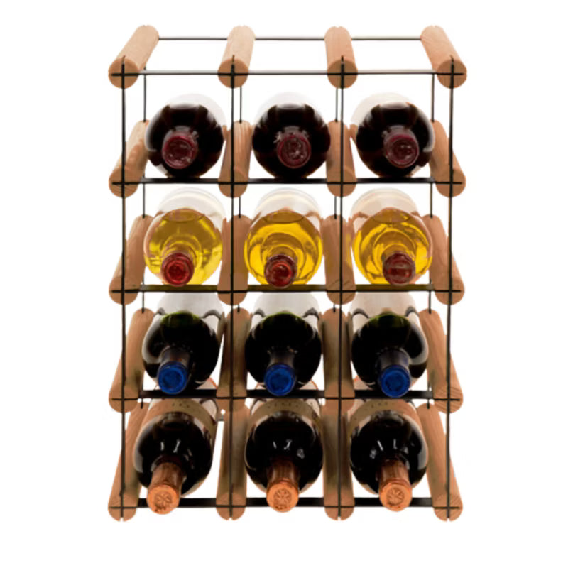 Vinreol RW-8 til 12 Flasker 32,5x24,5x42,5 cm Brun