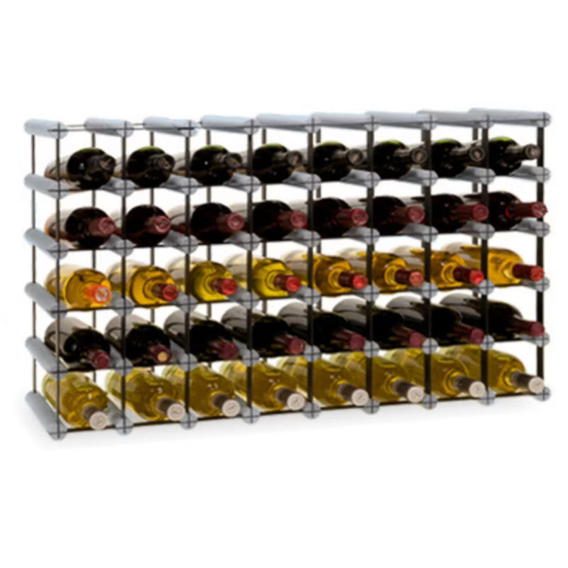 Vinreol RW-8 til 40 Flasker 82,5x52,5 cm Brun Træ