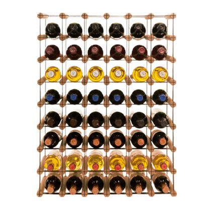 Vinreol RW-8 til 48 Flasker 62,5x82,5 cm Brun