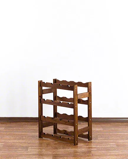Vinreol RW1 16 Flasker 54x43x25 cm Brun Fyrretræ
