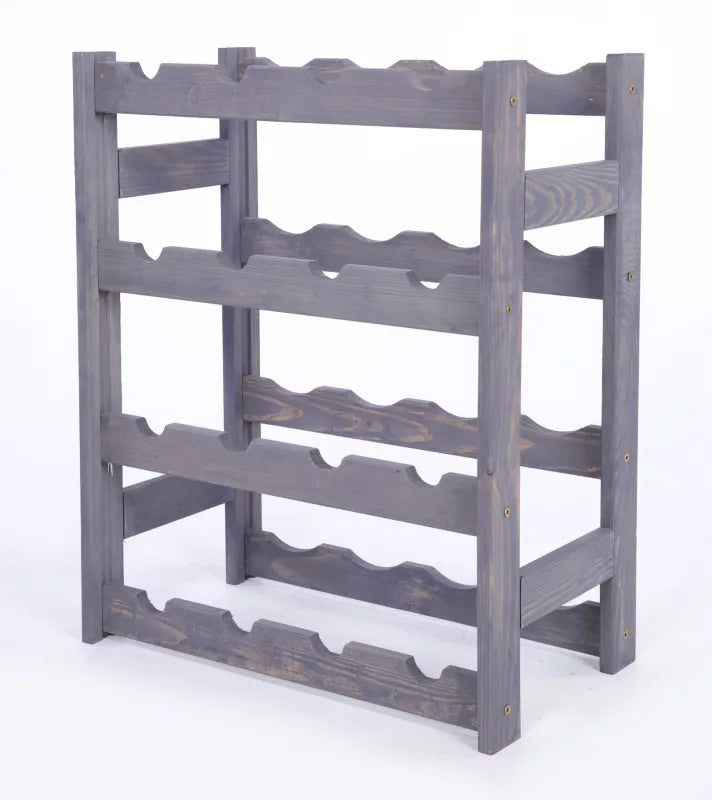 Vinreol RW1 54x43x25 cm Grå til 16 Flasker