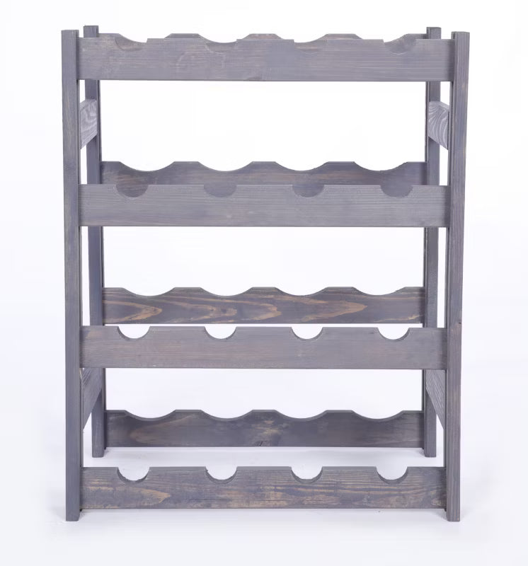 Vinreol RW1 54x43x25 cm Grå til 16 Flasker