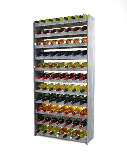 Vinreol RW16 72x159 cm 77 Flasker Mørkegrå