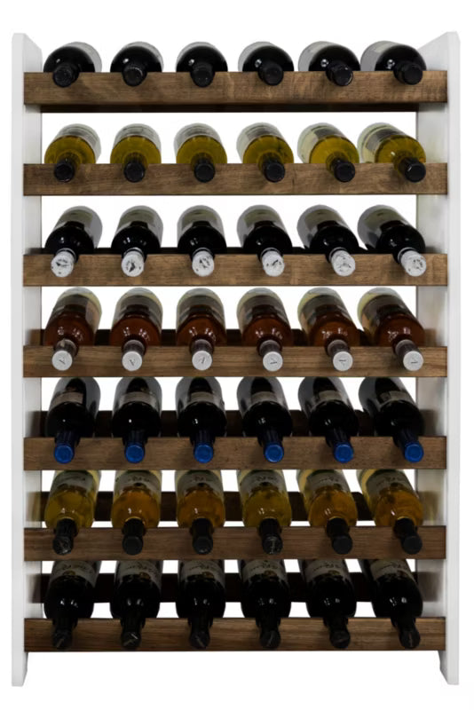 Vinreol RW20 63x91 cm til 42 Flasker Hvid