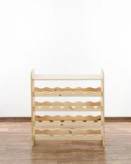 Vinreol RW3 til 24 Flasker 63,2x24,7x61,6 cm Fyrretræ Natur
