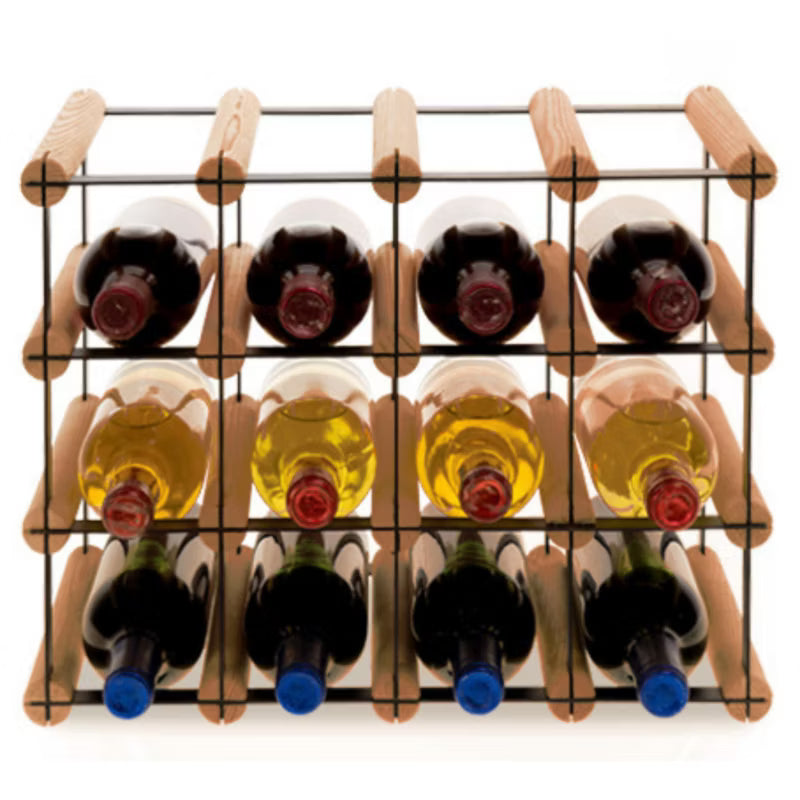 Vinreol RW8 til 12 Flasker Brun