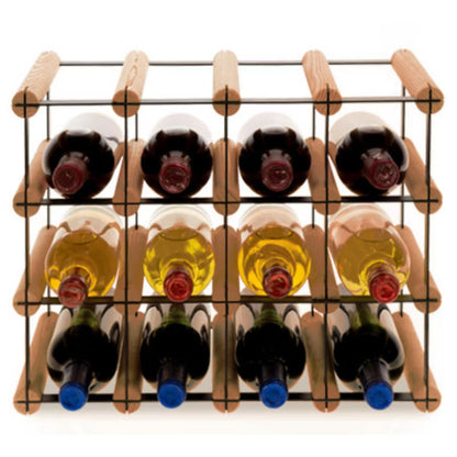 Vinreol RW8 til 12 Flasker Brun