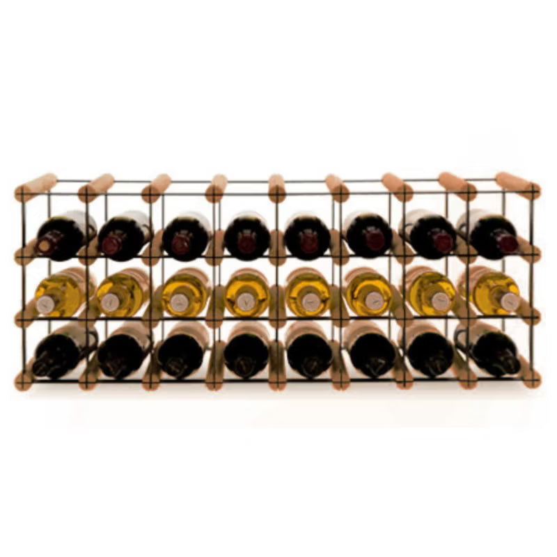 Vinreol RW8 til 24 Flasker 82,5x24,5x32,5 cm Brun