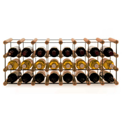 Vinreol RW8 til 24 Flasker 82,5x24,5x32,5 cm Brun