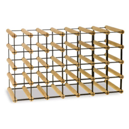 Vinreol RW-8 72,5x24,5x42,5 cm Fyrretræ Sort