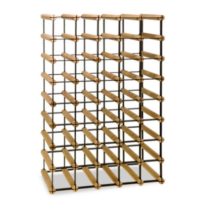 Vinreol RW8 52,5x82,5 cm Sort og Natur