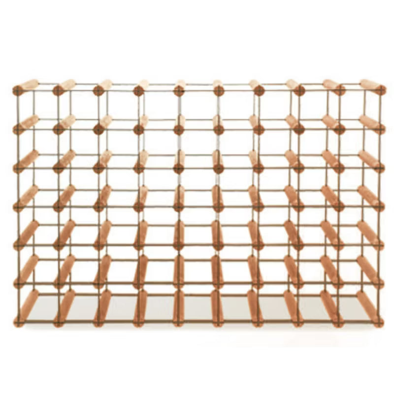 Vinreol RW8 92,5x62,5 cm 54 Flasker Brun