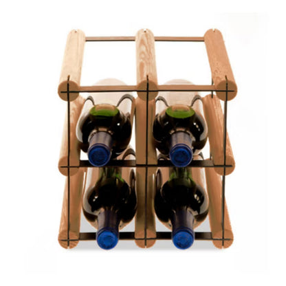 Vinreol RW8 til 4 Flasker 22,5x24,5 cm Brun