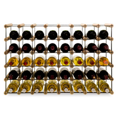 Vinreol RW8 82,5x52,5 cm Sort og Natur