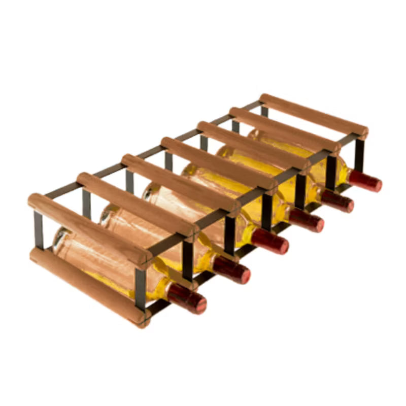 Vinreol RW8 til 6 Flasker 62,5x24,5 cm Brun