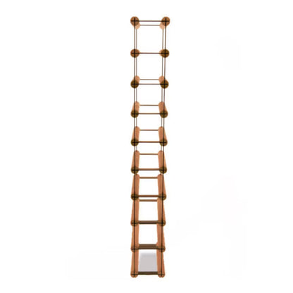 Vinreol RW8 til 9 Flasker Sort Træ
