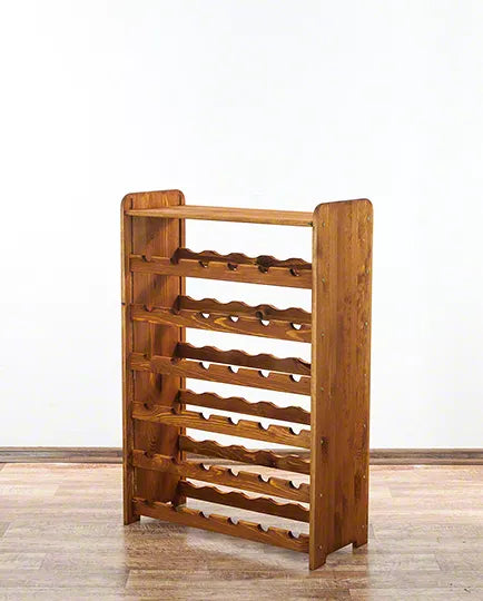 Vinreol Træ til 36 Flasker 63x87 cm Elletræ